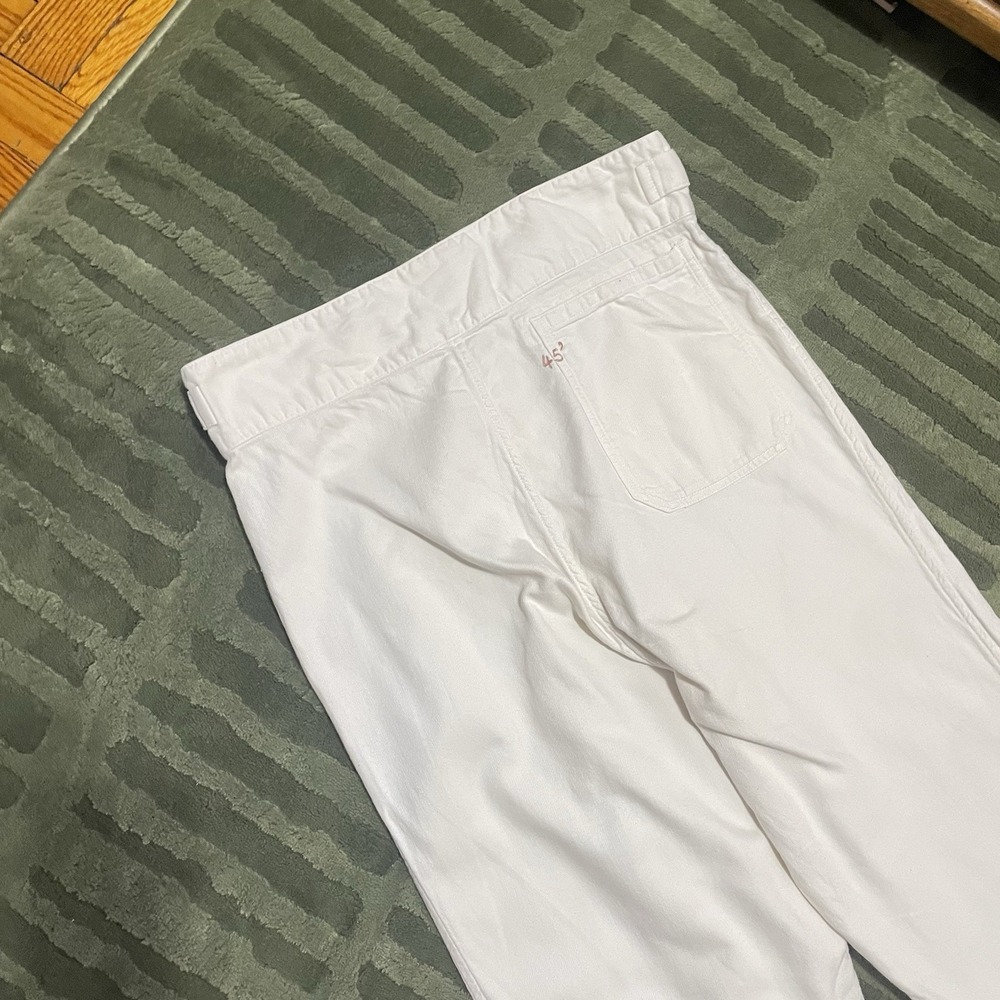 45rpm Woman's Cotton High Waist Relaxed Tapered Pants Size 2 Casual Japanese - Picture 5 of 16